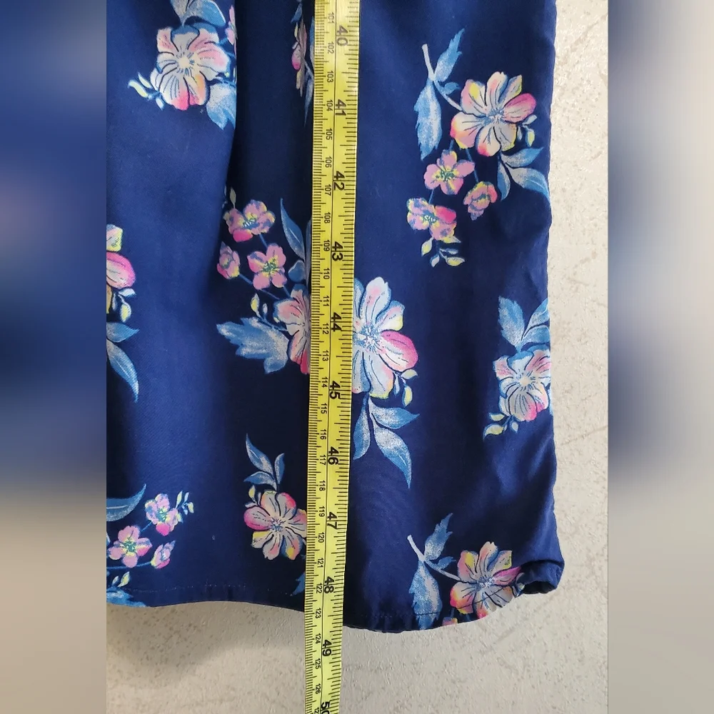 Justice Blue Pink Ruffled Sundress Size:L(12-14)